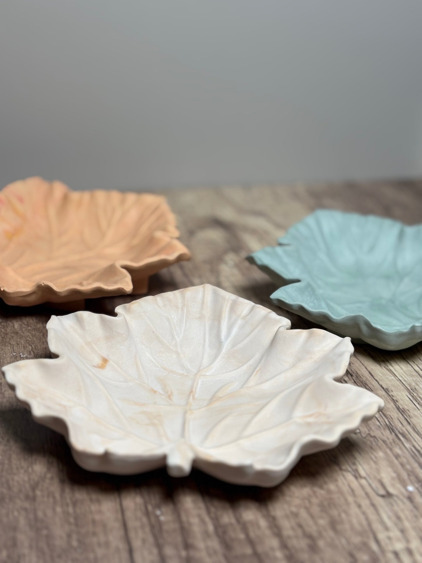 Leaf Trinket Tray – Eco Resin Jewelry Dish