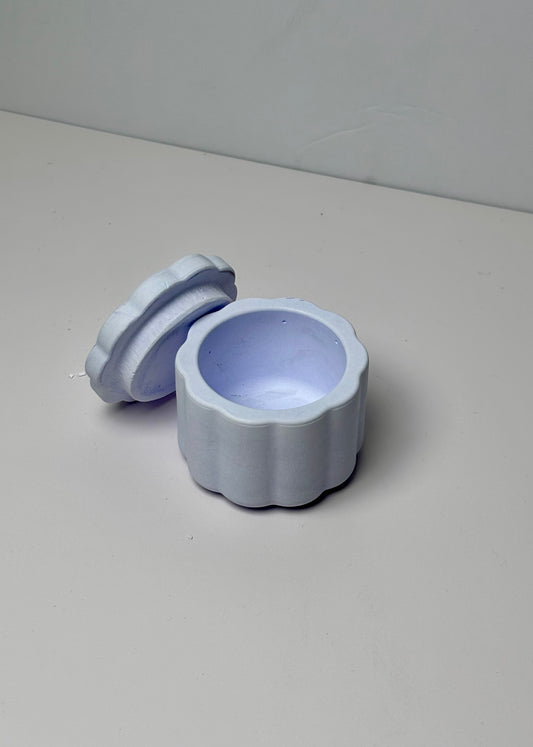 Small Ring Jar – Handmade Eco Resin Jewelry Holder (With or Without Lid)