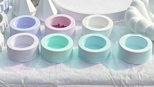 Small Eco-Resin Ring and Jewelry Holder