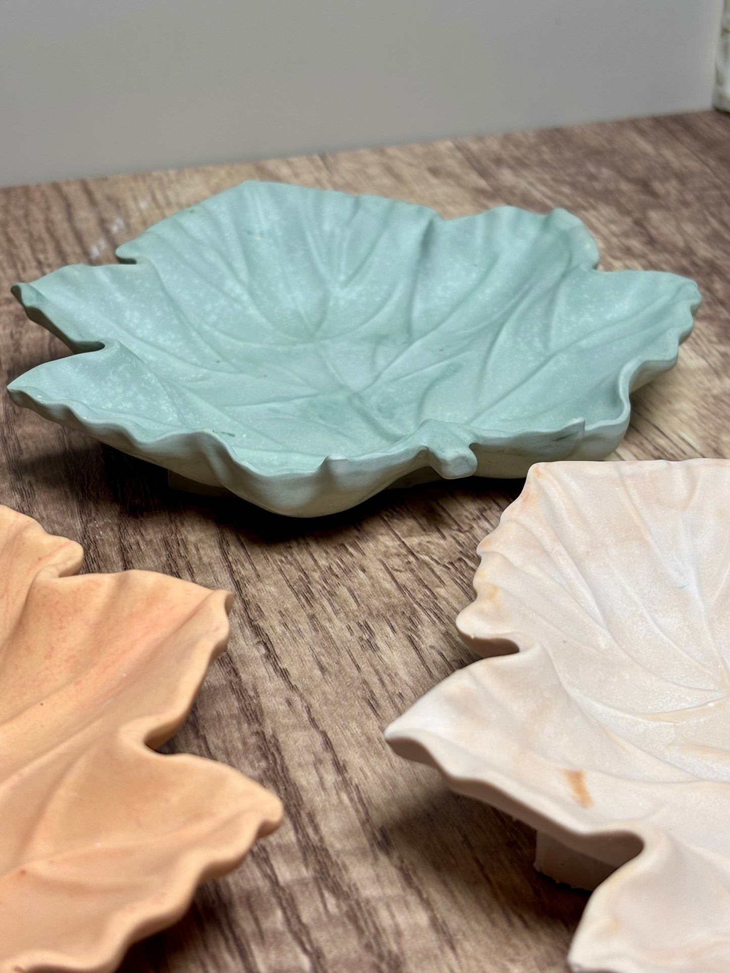 Leaf Trinket Tray – Eco Resin Jewelry Dish