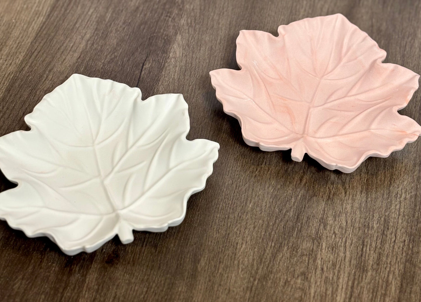 Leaf Trinket Tray – Eco Resin Jewelry Dish